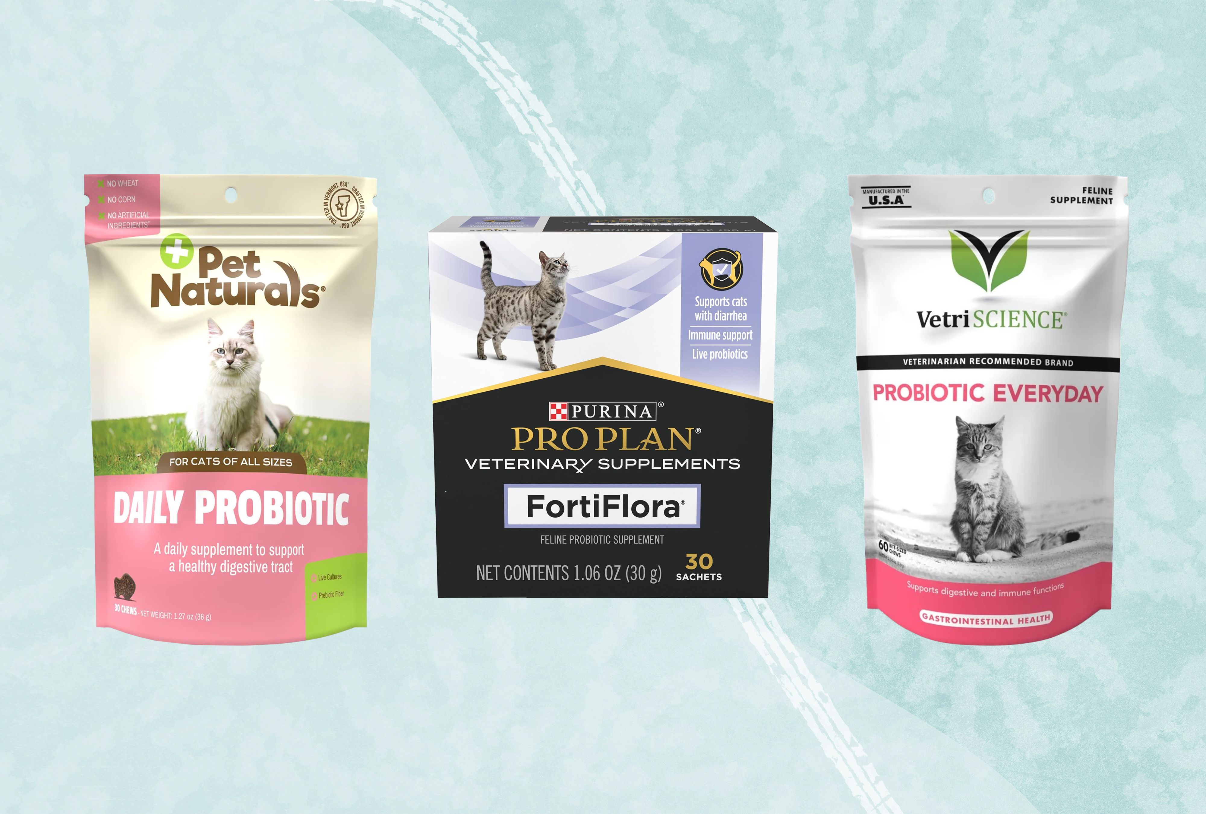 Top Natural Probiotic for Cats, Keep them healthy easily.